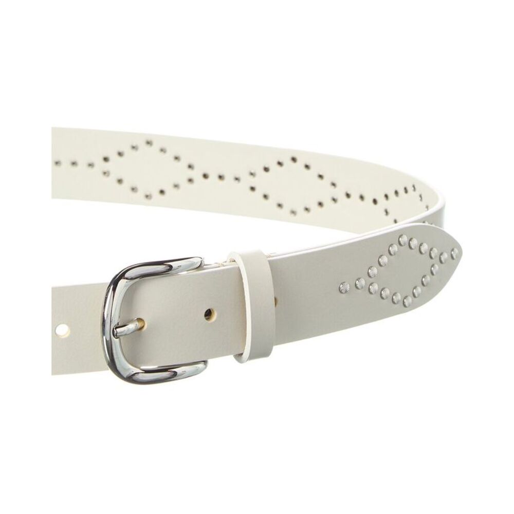 Isabel Marant Liliana Leather Belt, White - Picture 2 of 3